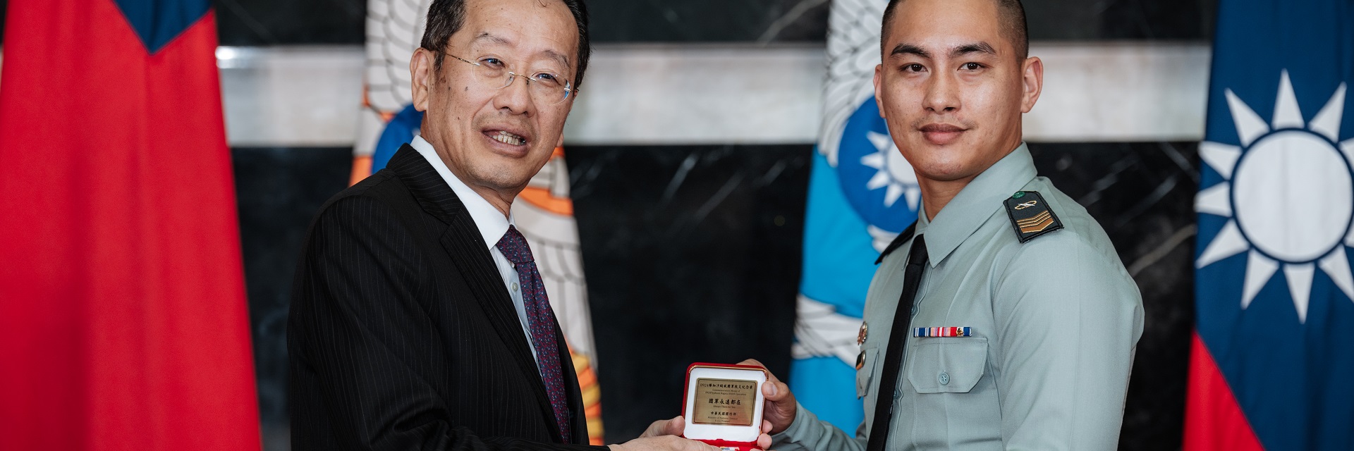 顧部長表揚樺加沙颱風救災有功官兵　肯定愛民助民精神